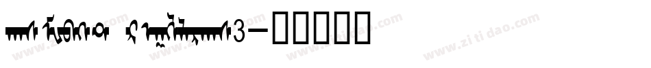 hasMWbkt Regularhas3字体转换